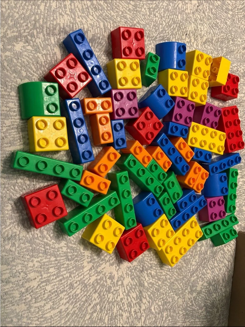 Big Lego Quatro 50+ Building Blocks Super Lot Ages 1-3 Large ~ RETIRED Quattro